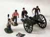Frontline Figures, American  Civil War,Union Artillery, second firing cannon